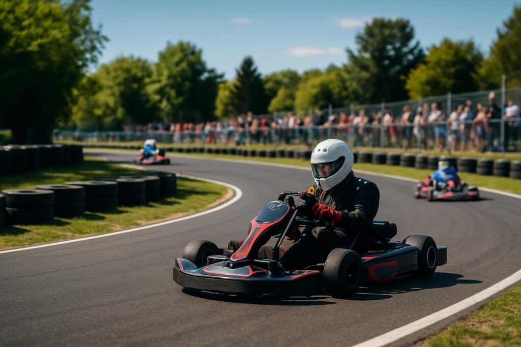 Vromant září v kartingu v Saint-Amand a Soucy
