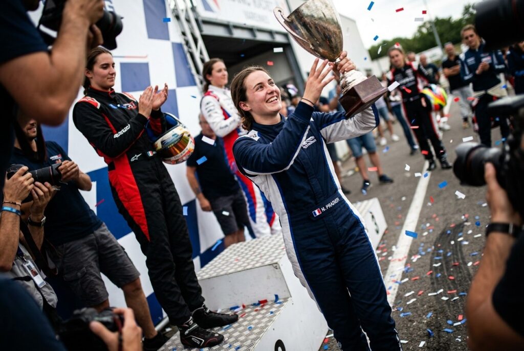 Noémie Pradier Wins French Women’s Karting Championship
