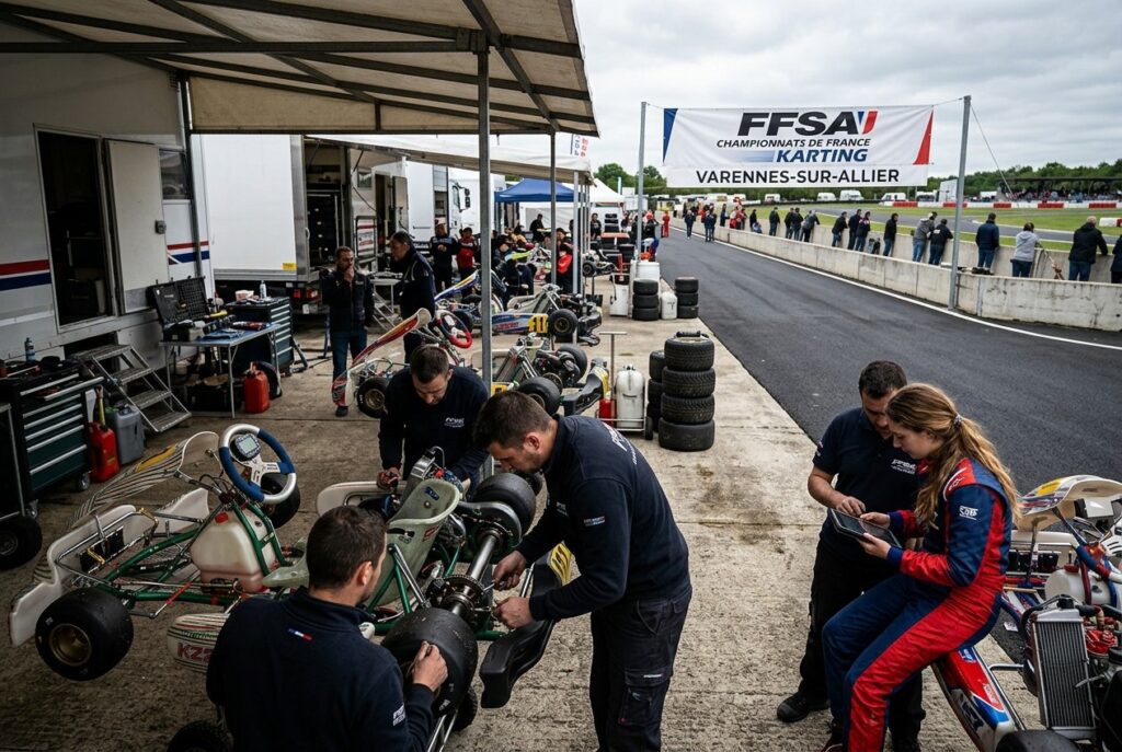 Successful FFSA Karting Meeting in Auvergne