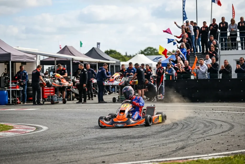 Junior Karting Championship Finale in Normandy