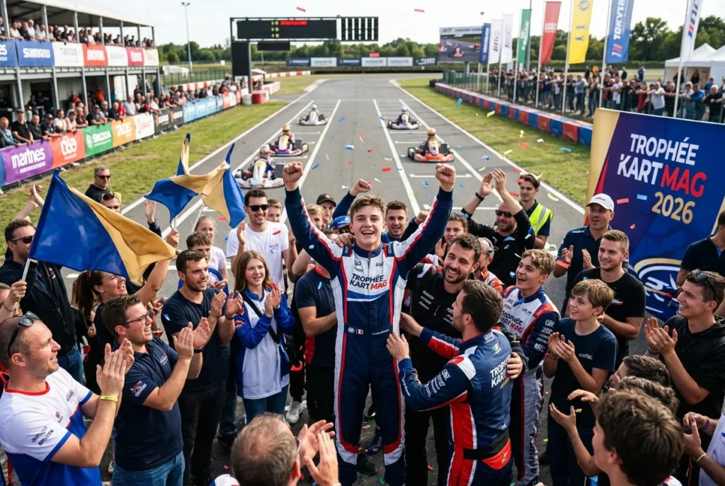 Lucas Doillon Dominates at Trophée Kart Mag 2026