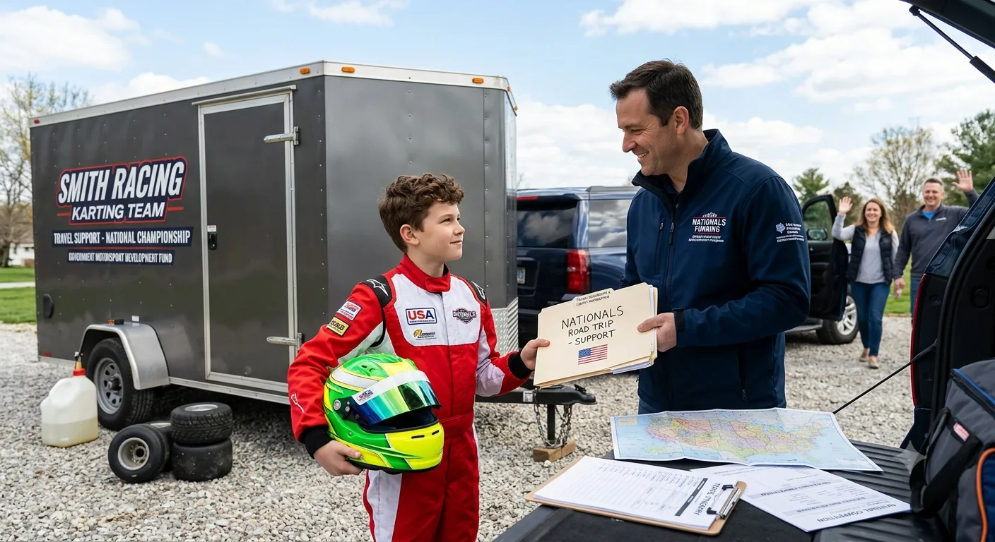 Travel Assistance for Karting Drivers