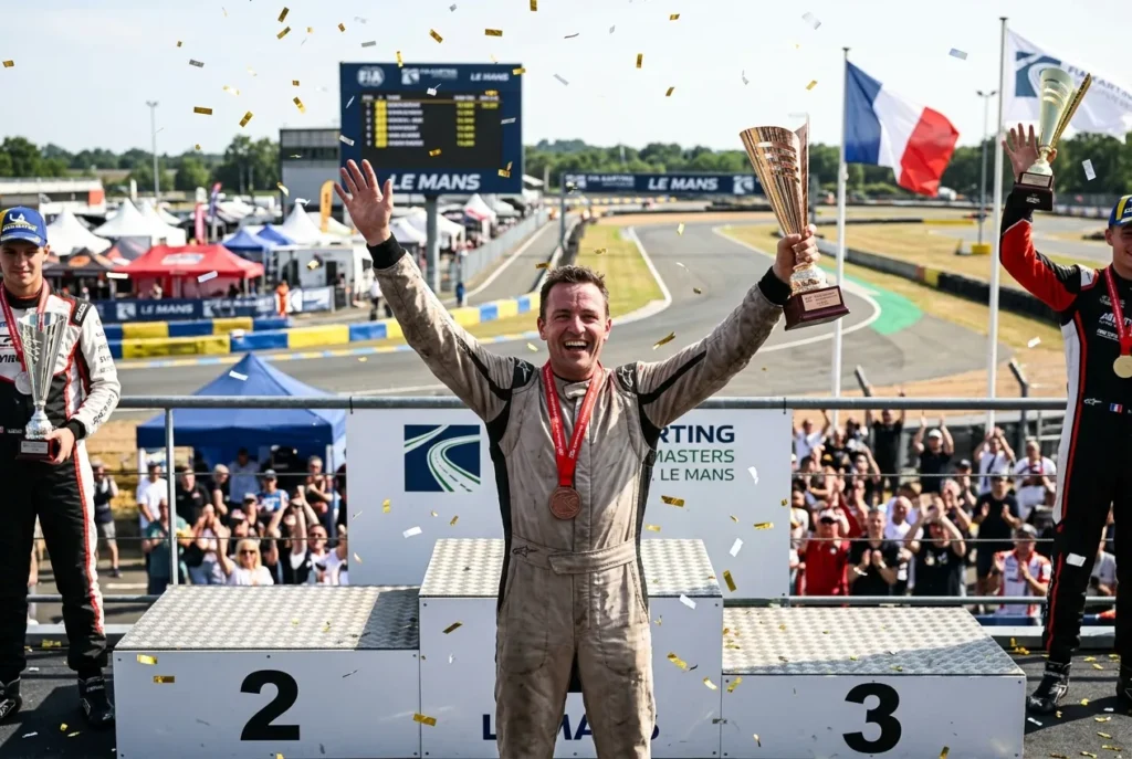 Daniel Bray Achieves Third Place in KZ2 Masters Cup
