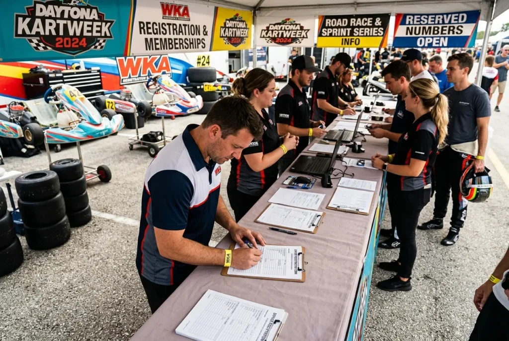 Daytona KartWeek Memberships and Reserved Numbers Open